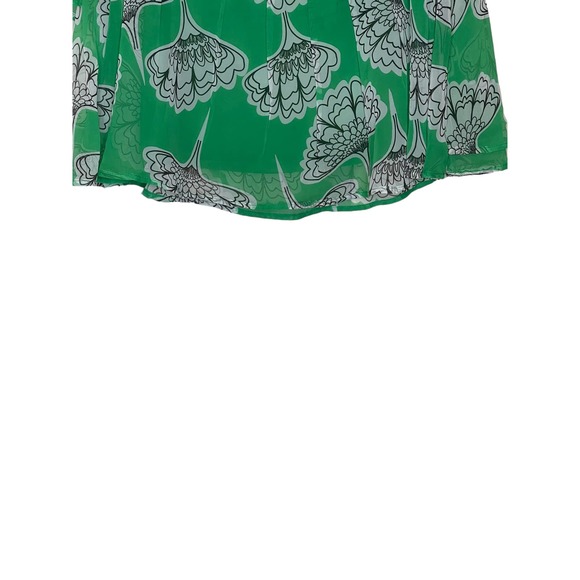 Francescas‎ Women Skirt Emmelee Floral Mini Lined Light Weight Green Medium NWT - Picture 5 of 8